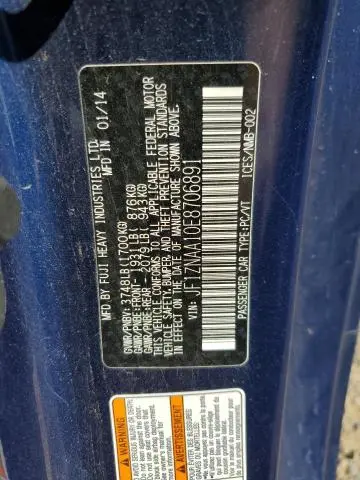 2014 TOYOTA SCION FR-S   