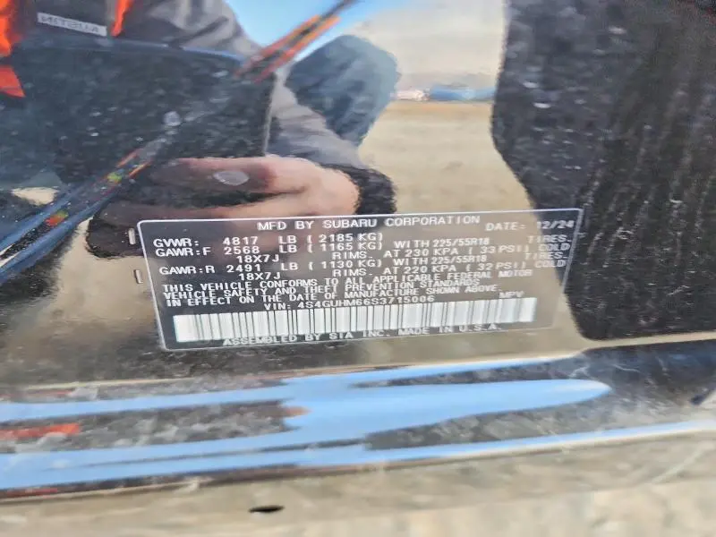 2025 SUBARU CROSSTREK LIMITED  