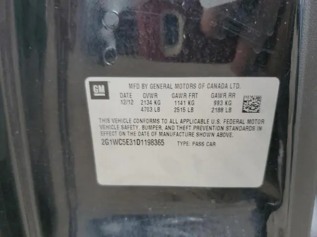 2013 CHEVROLET IMPALA LTZ  