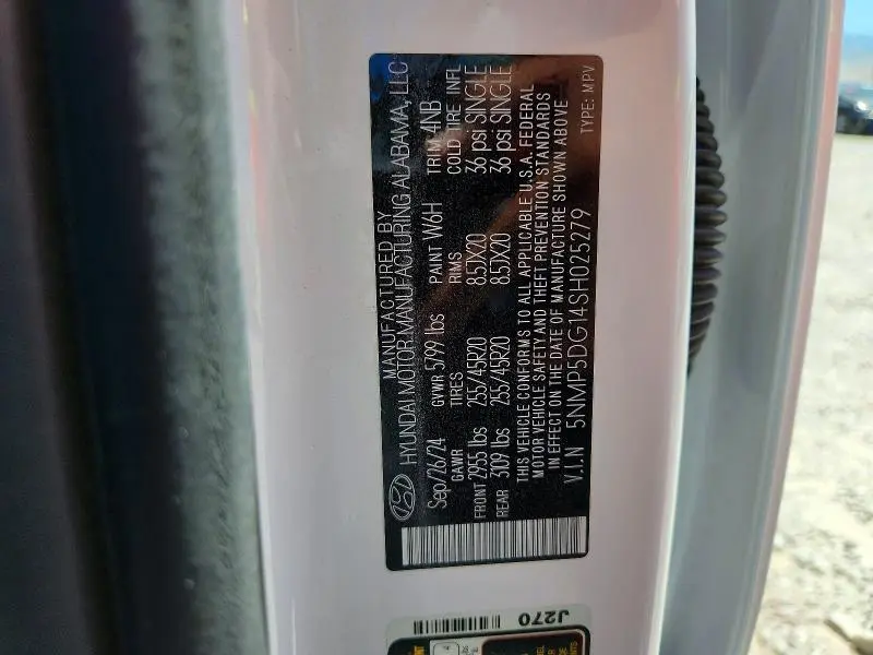 2025 HYUNDAI SANTA FE CALLIGRAPHY  