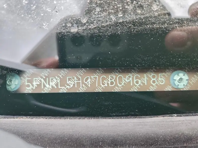 2016 HONDA ODYSSEY TOURING  