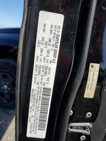 2012 JEEP PATRIOT SPORT  