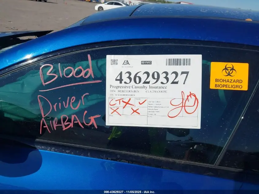 2024 MERCEDES-BENZ CLA 250 COUPE 4MATIC