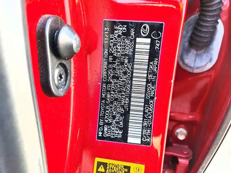 2014 LEXUS ES 350 BASE  