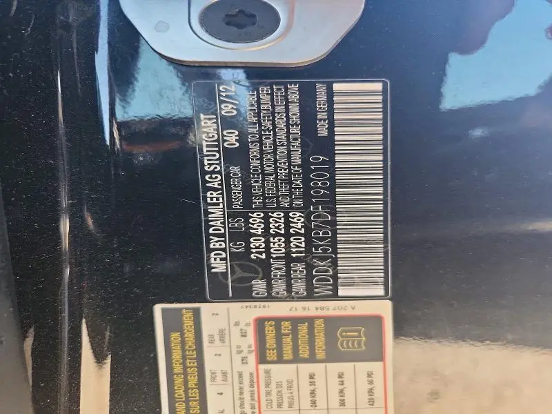 2013 MERCEDES-BENZ E 350  