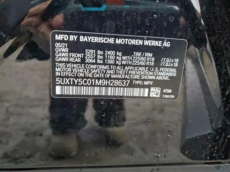 2021 BMW X3 XDRIVE30I  