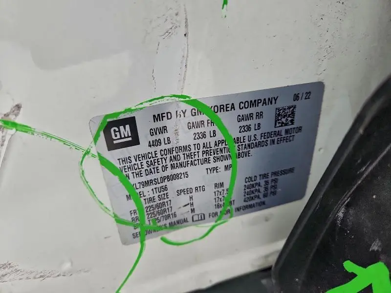 2023 CHEVROLET TRAILBLAZER LT  