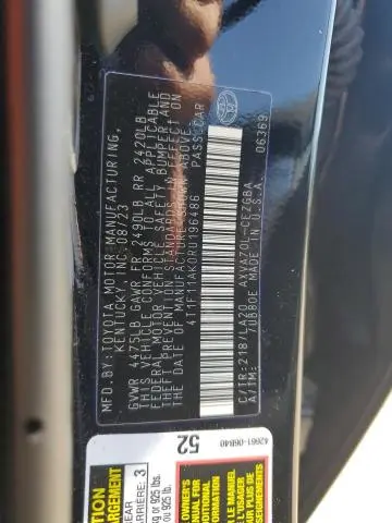 2024 TOYOTA CAMRY XLE  