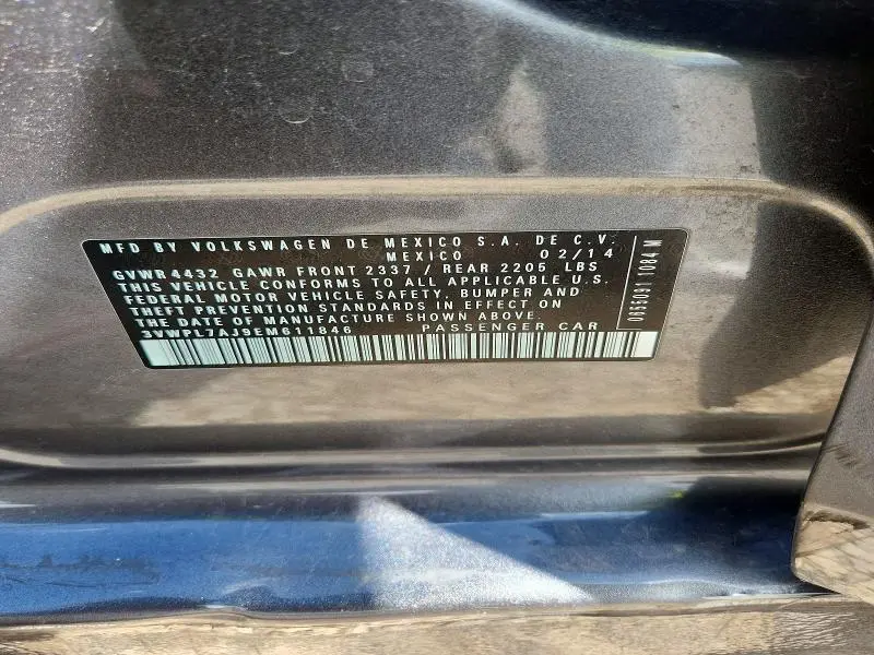 2014 VOLKSWAGEN JETTA TDI  