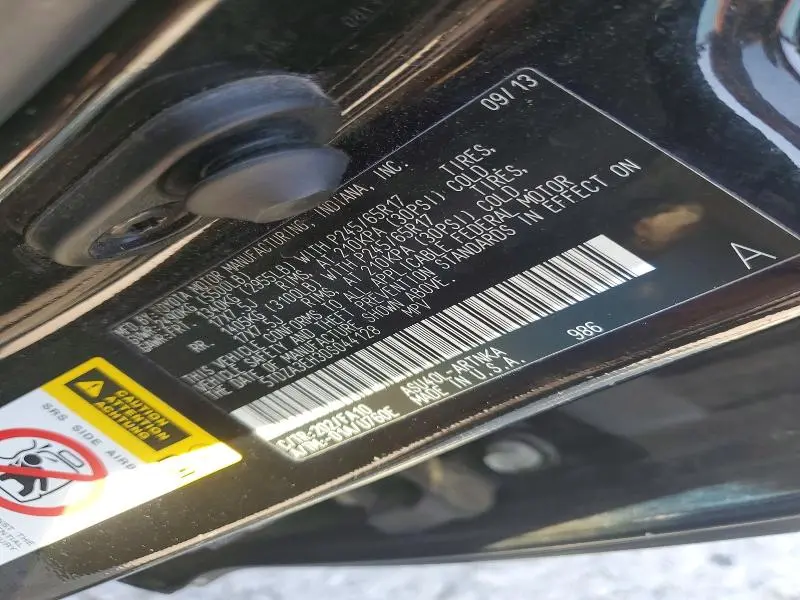 2013 TOYOTA HIGHLANDER PLUS  