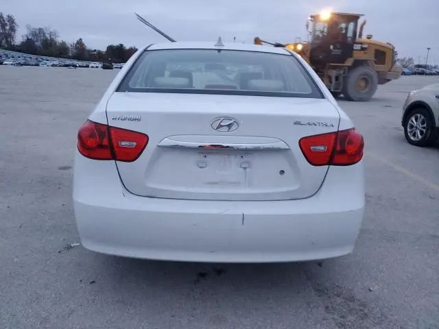 2010 HYUNDAI ELANTRA BLUE  