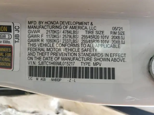 2021 ACURA RDX A-SPEC  