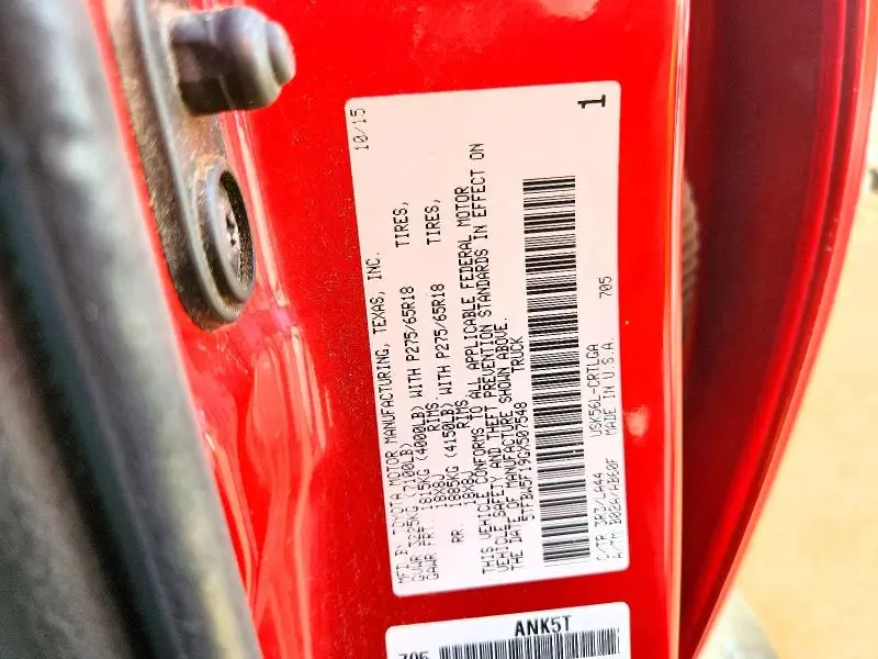 2016 TOYOTA TUNDRA DOUBLE CAB LIMITED  