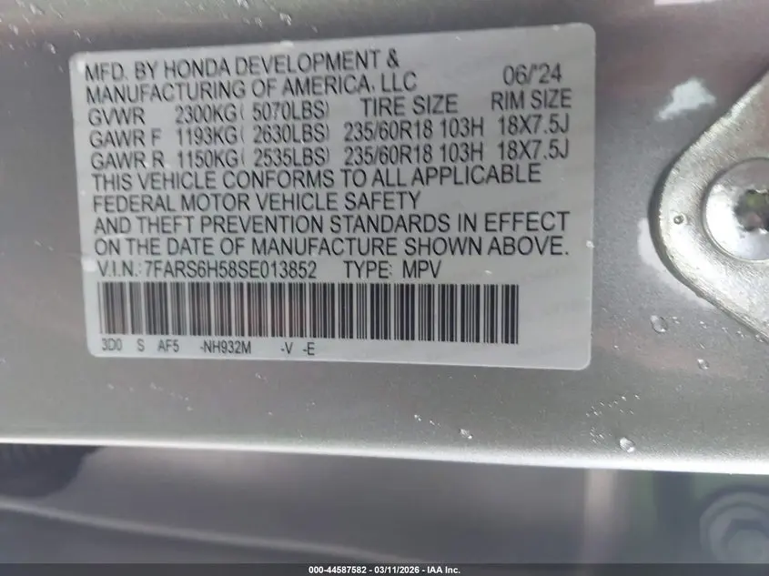 2025 HONDA CR-V HYBRID SPORT