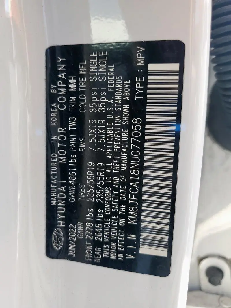 2022 HYUNDAI TUCSON SEL CONVENIENCE  