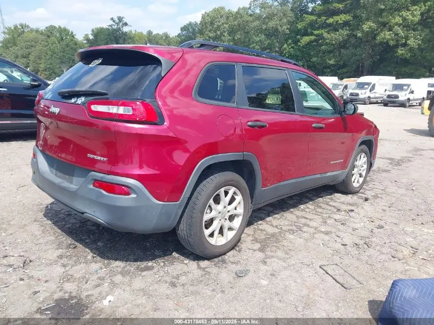 2017 JEEP CHEROKEE SPORT FWD