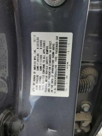 2013 HONDA ACCORD EXL