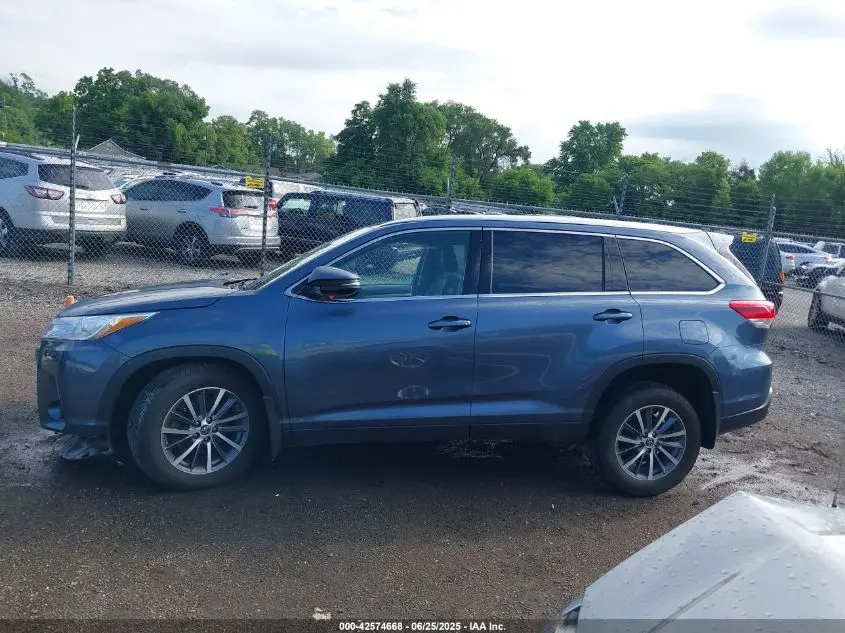 2019 TOYOTA HIGHLANDER XLE