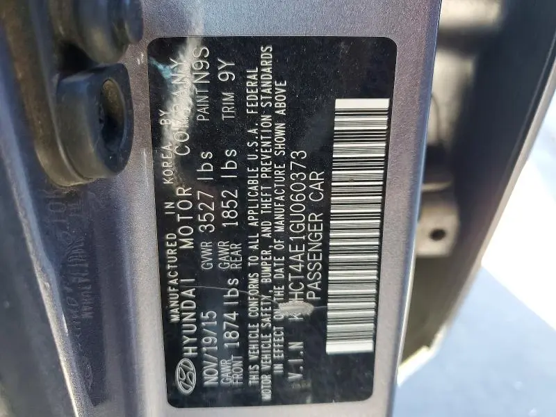 2016 HYUNDAI ACCENT SE  