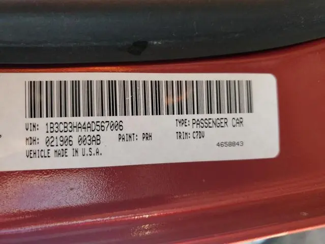 2010 DODGE CALIBER MAINSTREET  