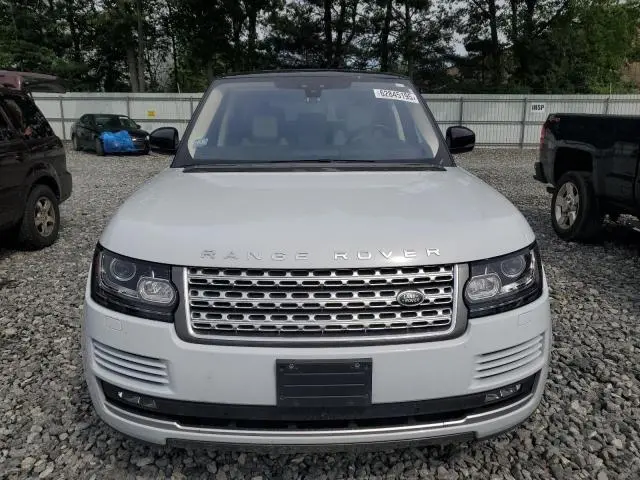 2017 LAND ROVER RANGE ROVER SUPERCHARGED  
