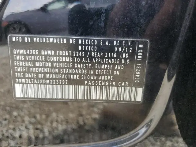 2013 VOLKSWAGEN JETTA TDI  