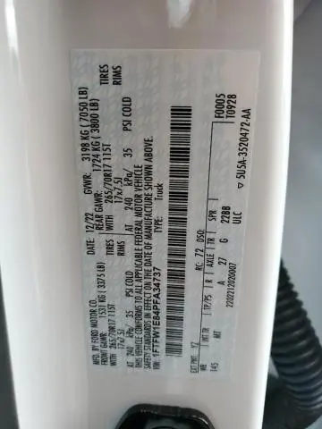 2023 FORD F150 SUPERCREW  