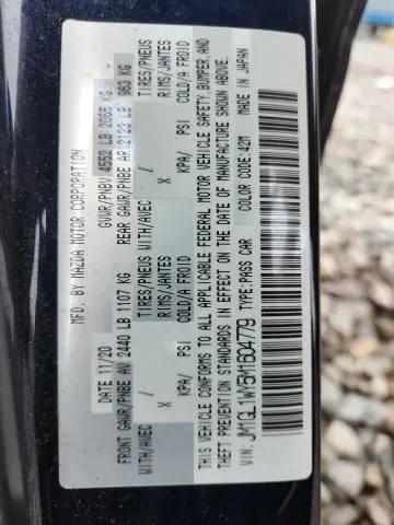 2021 MAZDA 6 GRAND TOURING RESERVE  