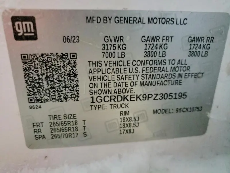 2023 CHEVROLET SILVERADO K1500 LT-L  