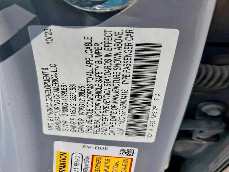2024 HONDA ACCORD HYBRID SPORT-L  