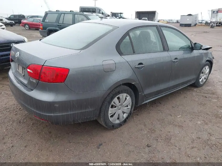 2011 VOLKSWAGEN JETTA 2.5L SE