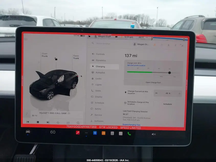 2023 TESLA MODEL Y AWD/LONG RANGE DUAL MOTOR ALL-WHEEL DRIVE