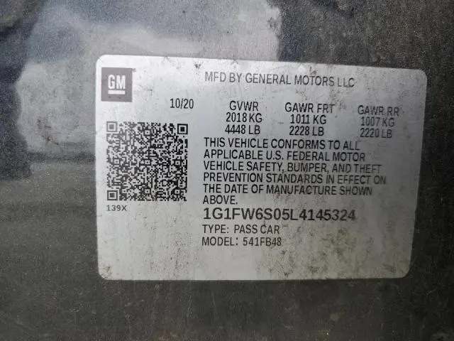 2020 CHEVROLET BOLT EV LT  
