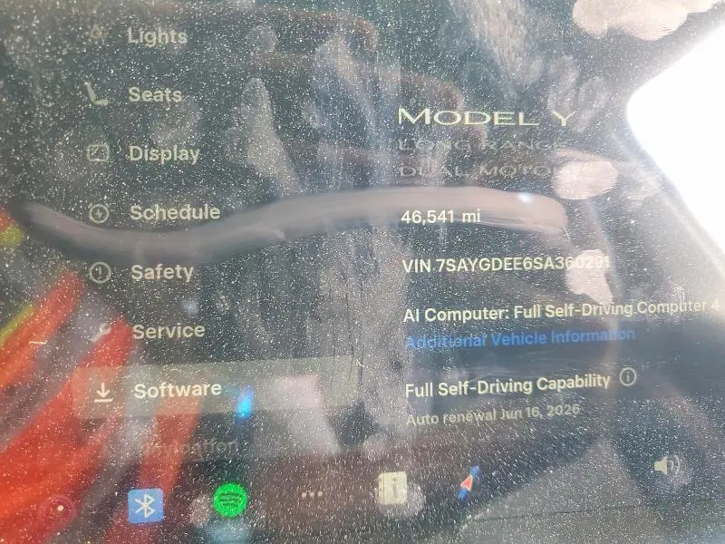 2025 TESLA MODEL Y   