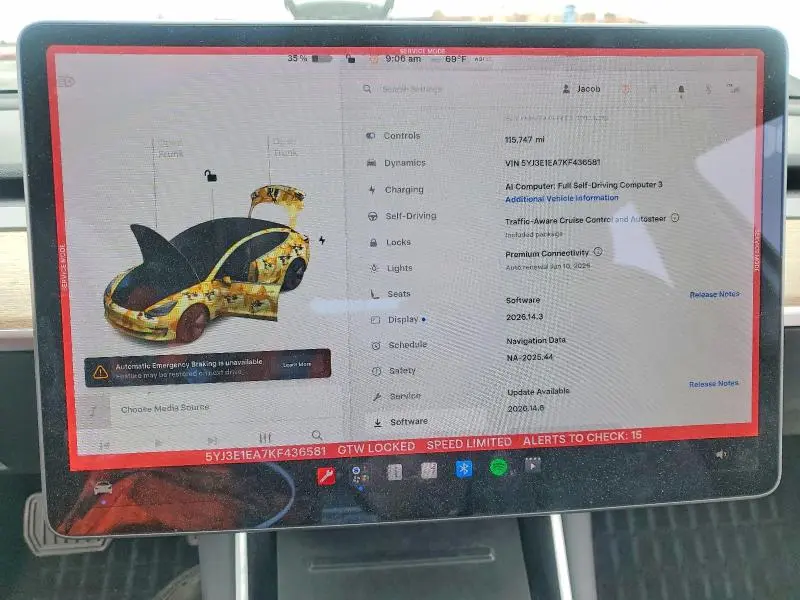 2019 TESLA MODEL 3   