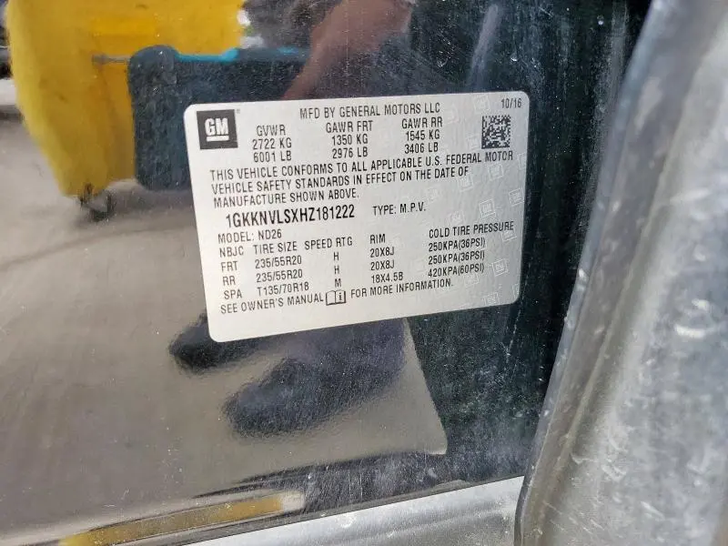 2017 GMC ACADIA ALL TERRAIN