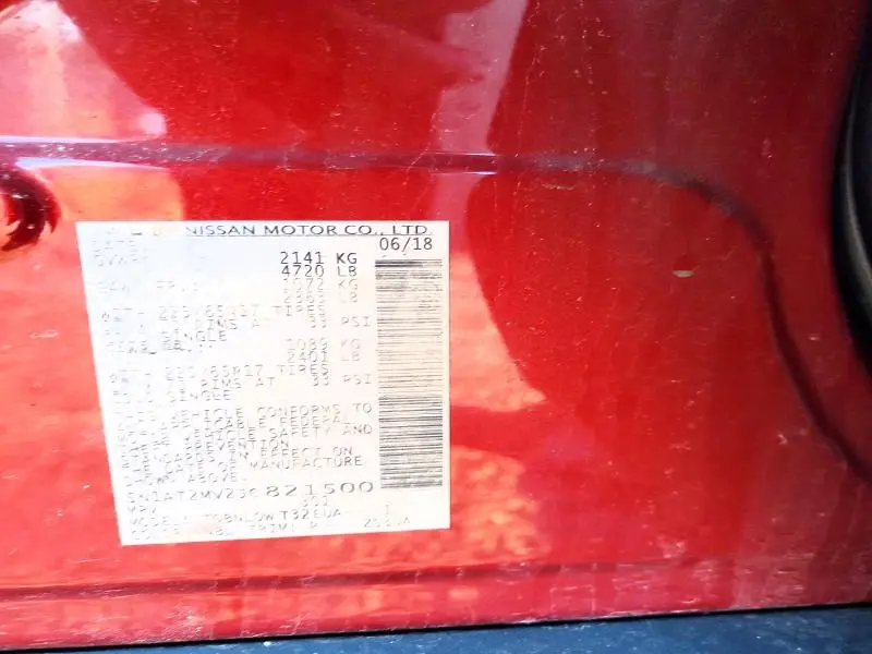 2018 NISSAN ROGUE SV  