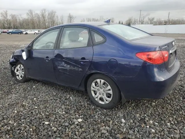 2010 HYUNDAI ELANTRA BLUE
