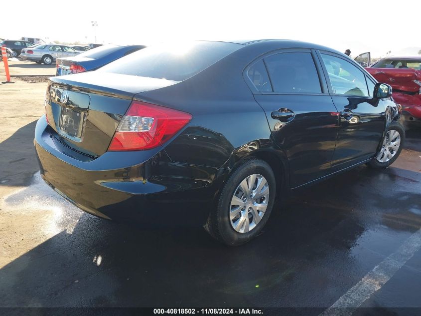 2012 HONDA CIVIC LX