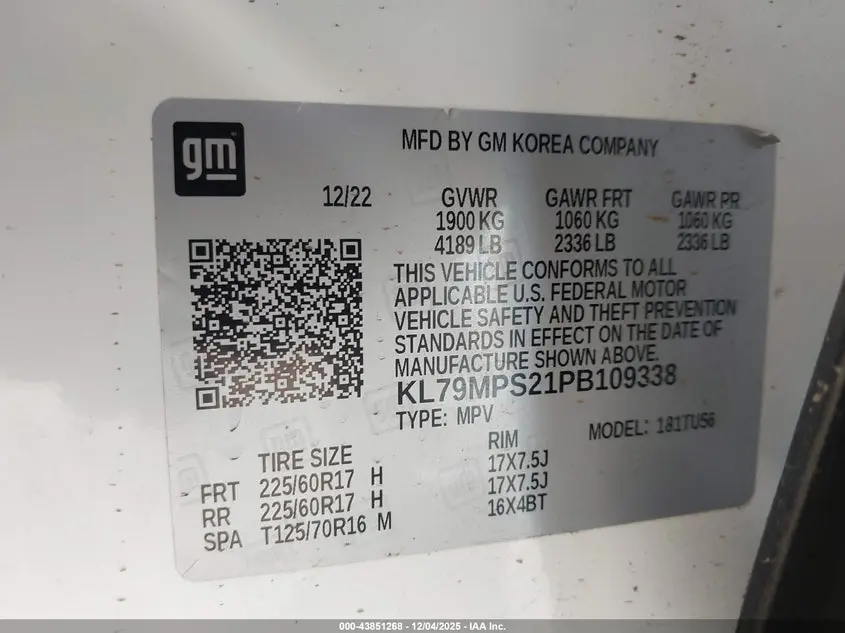 2023 CHEVROLET TRAILBLAZER FWD LT