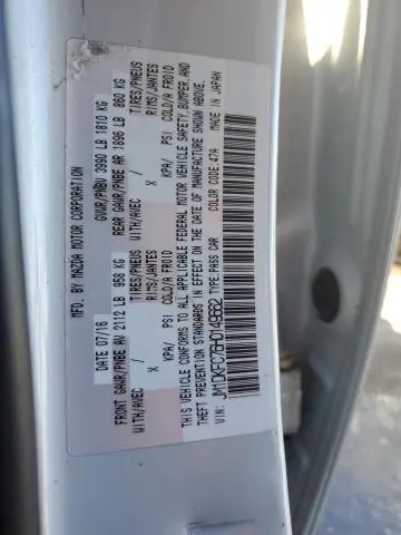 2017 MAZDA CX-3 TOURING  