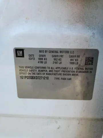 2013 CHEVROLET CRUZE LTZ  