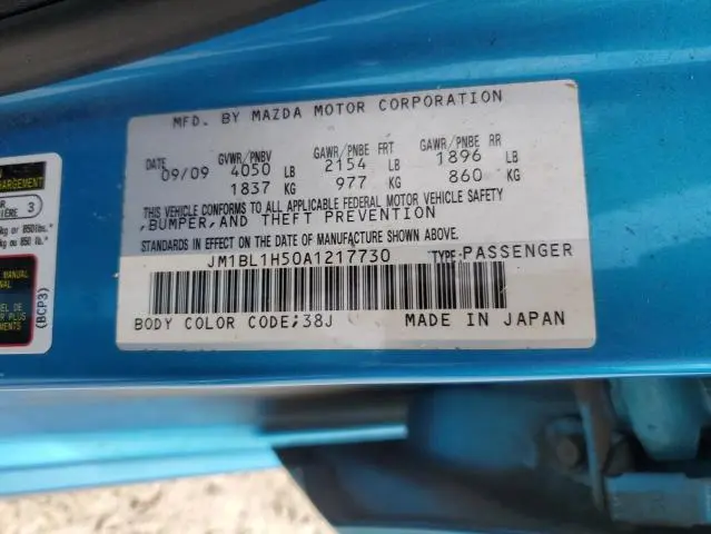 2010 MAZDA 3 S