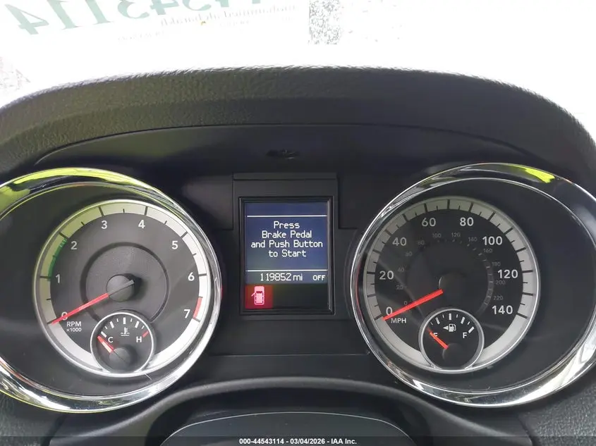 2012 DODGE DURANGO CREW