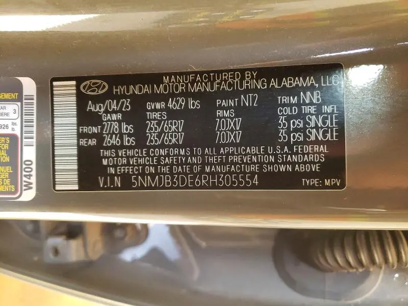 2024 HYUNDAI TUCSON SEL  