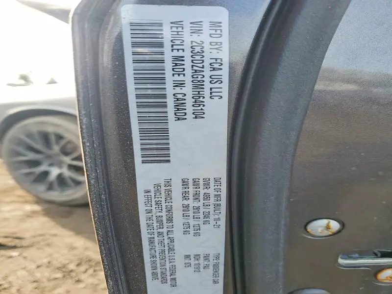 2021 DODGE CHALLENGER SXT  