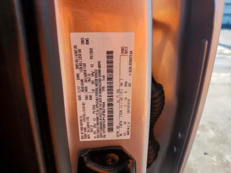 2018 FORD F150 SUPERCREW  