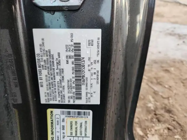 2015 FORD MUSTANG GT  