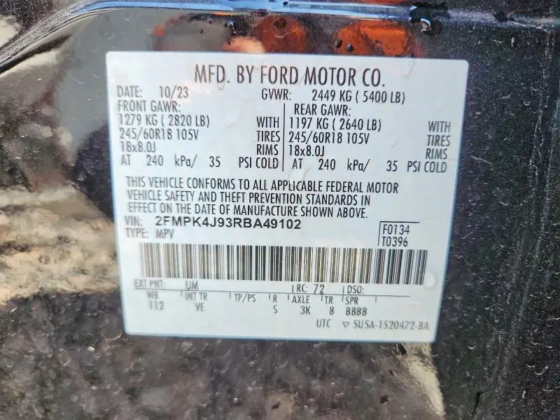 2024 FORD EDGE SEL  