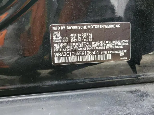 2014 BMW 328 I SULEV  